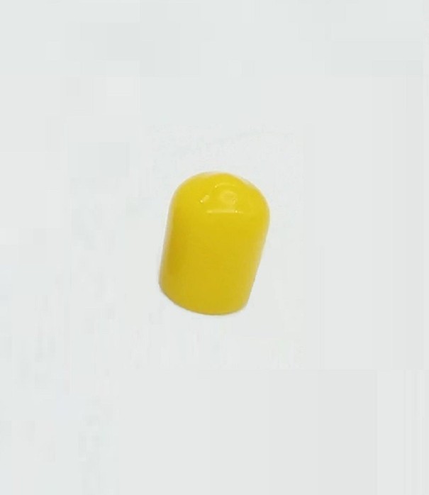 Protiprachová ochrana pre konektor SMA 8mm 100 ks žltá