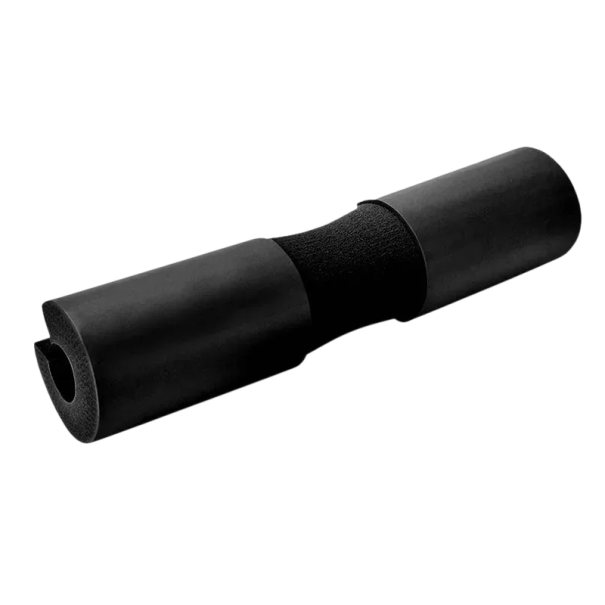 Protiskluzový chránič osy 43 × 11 cm ochranný návlek na ramena a záda pro fitness a posilování černá