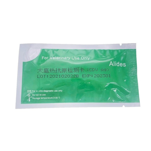 Prueba rápida de moquillo CDV para perros test diagnóstico veterinario desechable kit orientativo para uso doméstico y clínico 1