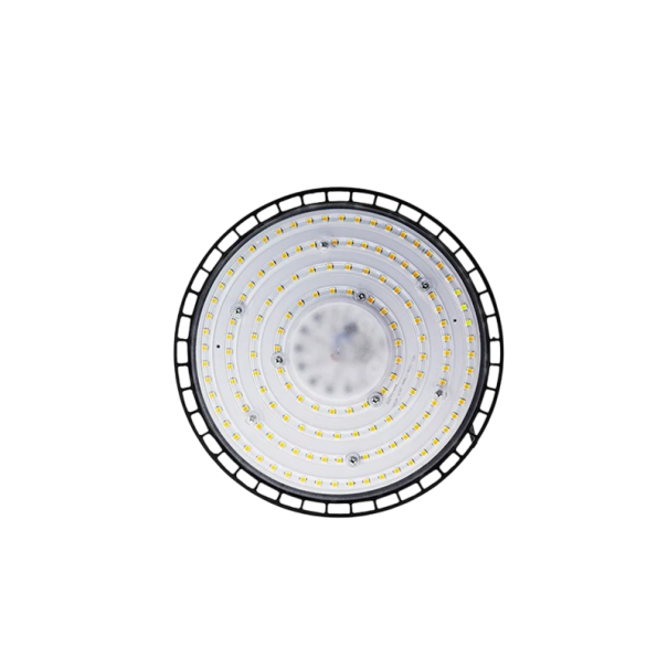 Průmyslové LED závěsné svítidlo 100W 20,5 cm hliníkové LED osvětlení 165–265V teplá bílá pro haly, sklady a výrobní prostory 1