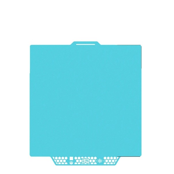 Pružná ocelová podložka 256 × 256 mm CryoGrip Glacier Jemná univerzální textura pro více materiálů kompatibilní s Bambu Lab P1 a X1 1