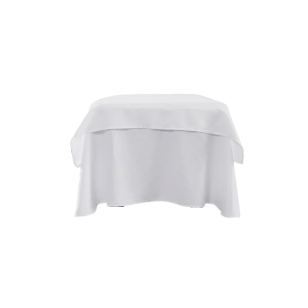 Pružné prestieradlo na kozmetické lehátko s otvorom 90 × 200 cm Potah na masážne lehátko Polyester Bavlna Potah na lehátko do salónu biela