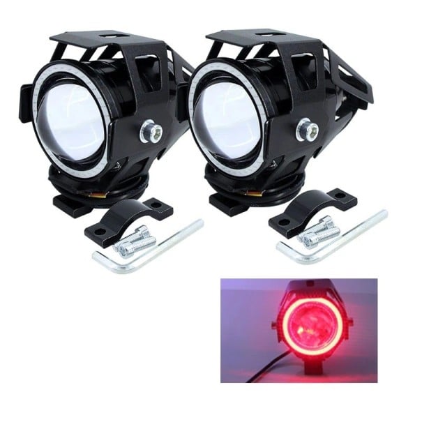 Przednia lampka LED do motocykla 2 szt A1836 czerwony