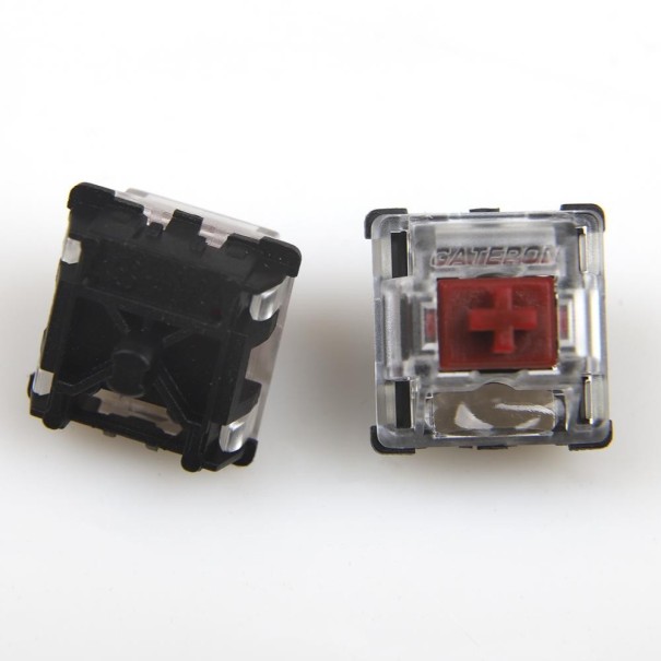 Przełączniki optyczne Gateron do klawiatury czerwony 2
