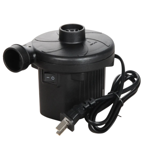 Przenośna elektryczna pompa powietrza 70 W 220 V/12 V do materaca samochodowego, łodzi, kempingu, dmuchawy, pompy, dmuchawy do sprzętu dmuchanego 1