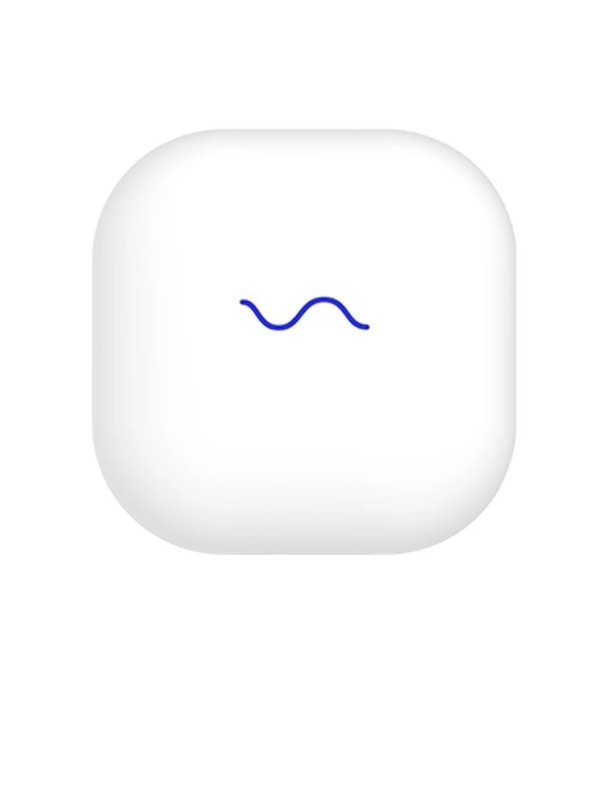 Przenośny sterylizator szczoteczek do zębów UV 5x5 cm Zielone światło UVC Ładowanie USB Etui do dezynfekcji łazienki biały