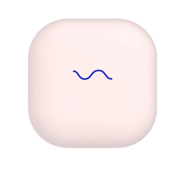 Przenośny sterylizator szczoteczek do zębów UV 5x5 cm Zielone światło UVC Ładowanie USB Etui do dezynfekcji łazienki różowy