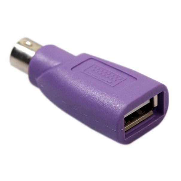 PS2 til USB M/F-adapter 2 stk