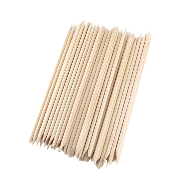 Puiset manikyyritikut 50 kpl 15 cm