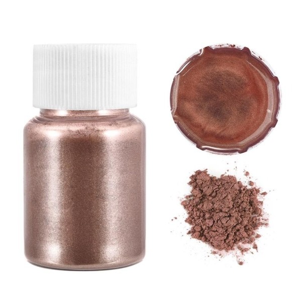 Pulbere metalica pentru rasina 10 g maro deschis