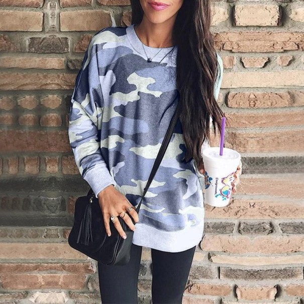 Pull camouflage pour femmes L 2
