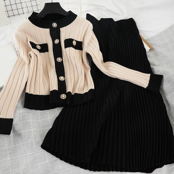 Pull et jupe pour femmes B1291 2