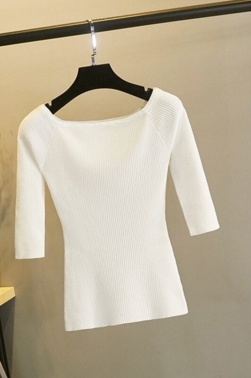 Pull femme A2327 blanc