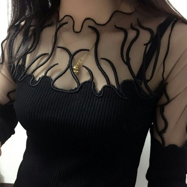 Pull Femme A2981 noir M