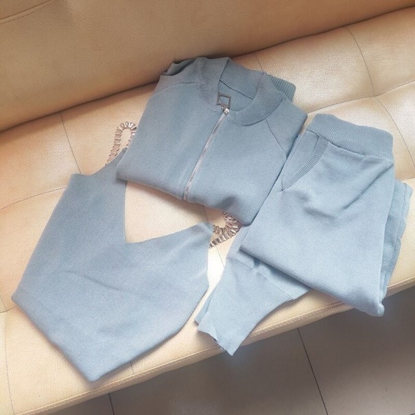 Pull femme, top et pantalon de jogging gris