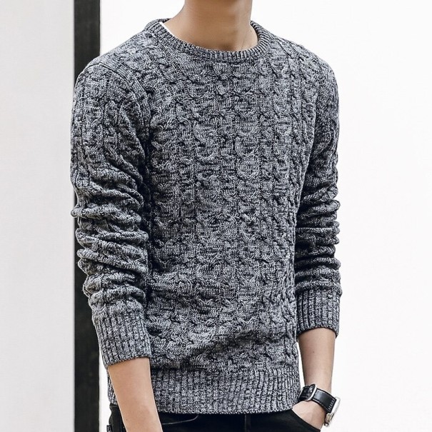 Pull homme A2610 gris M