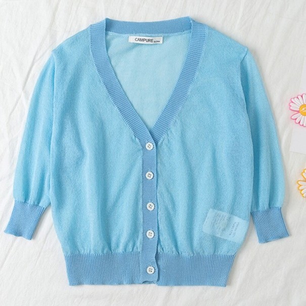 Pull pour enfants L670 bleu 18-24 mois