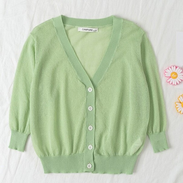 Pull pour enfants L670 vert 7