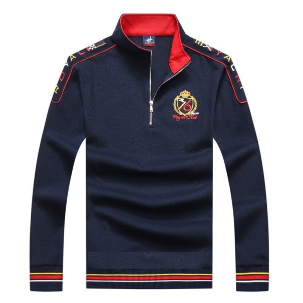 Pulover bărbătesc cu fermoar F212 L 4