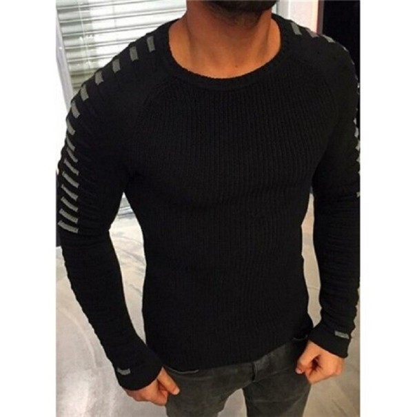 Pulover bărbătesc F109 negru L