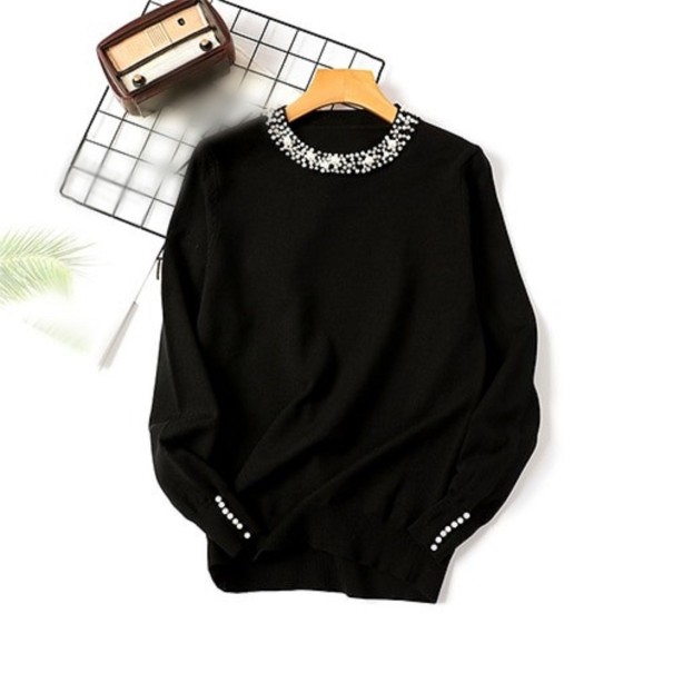Pulover de damă A2971 negru