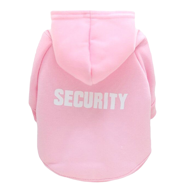 Pulóver kutyáknak és macskáknak security rózsaszín XS
