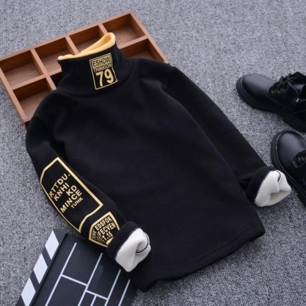 Pulover pentru copii L545 negru 8