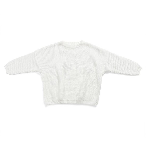 Pulover pentru copii L591 alb 9-12 luni