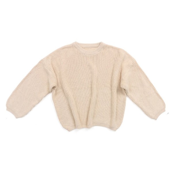 Pulover pentru copii L591 bej 12-18 luni
