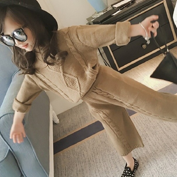 Pulover și pantaloni pentru fete L1317 4 A