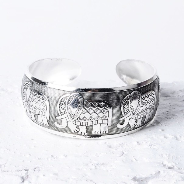 Pulseira aberta feminina H533 6