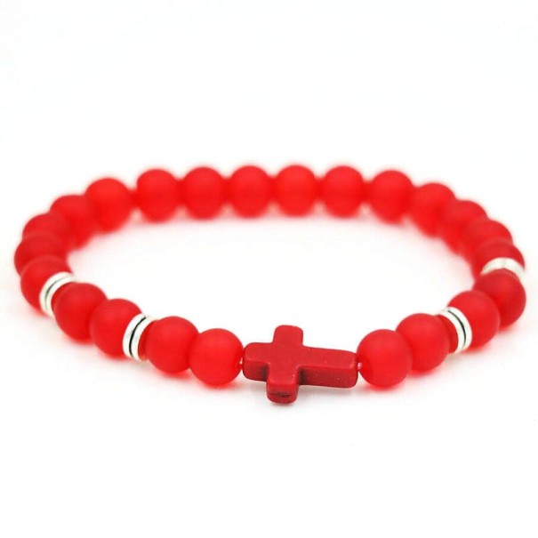 Pulseira com cruz J723 2