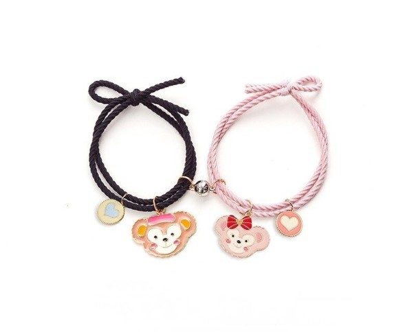 Pulseira de cordão com íman 2 pcs 2