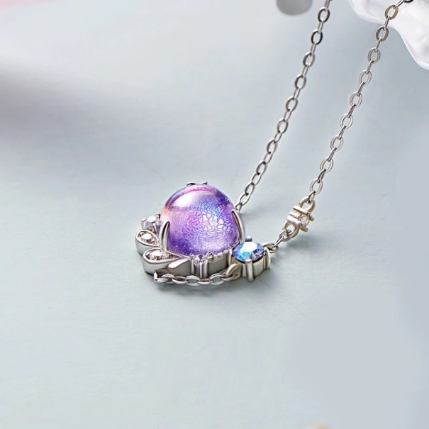 Pulseira de corrente para senhora com pedras H164 1