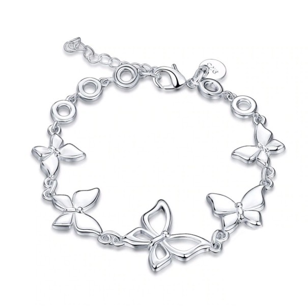 Pulseira feminina com borboletas A1705 1