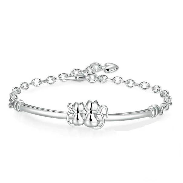Pulseira feminina com gatos 1