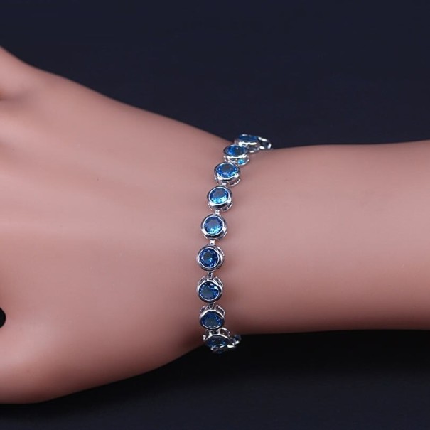 Pulseira feminina com pedras H567 9