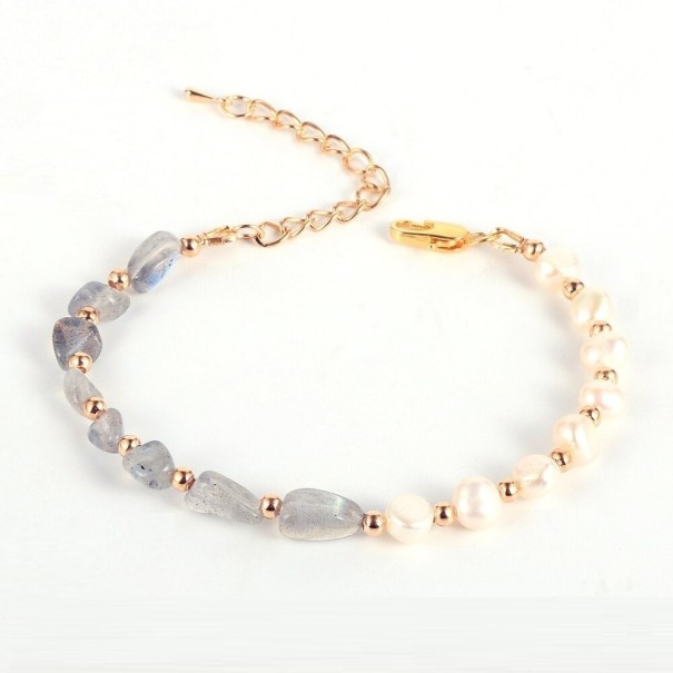 Pulseira feminina com pérolas H610 3