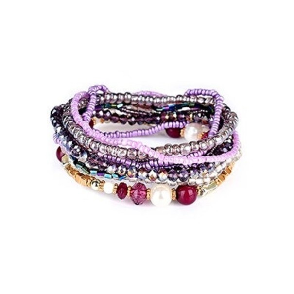 Pulseira feminina de várias camadas H670 5