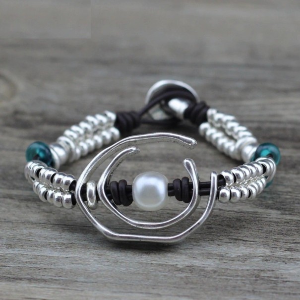 Pulseira Feminina H618 turquesa