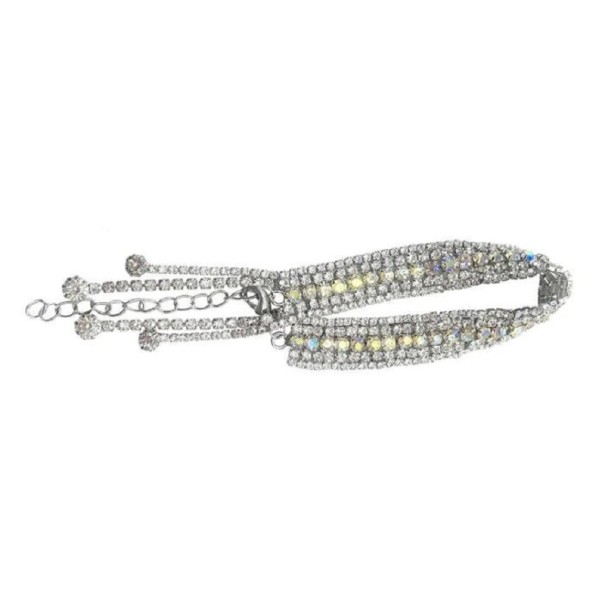 Pulseira Feminina H637 prateado