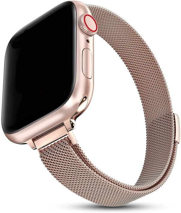 Pulseira magnética para Apple Watch 42 mm / 44 mm / 45 mm A4012 rose gold