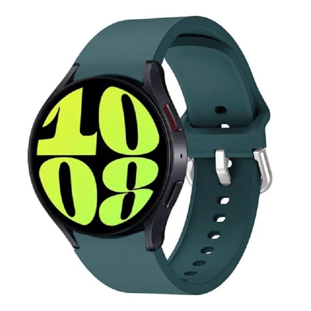 Pulseira para relógio Samsung Galaxy Watch 5 Pro 45 mm Pulseira de borracha azul petróleo