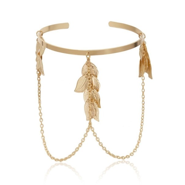 Pulsera boho de mujer dorado