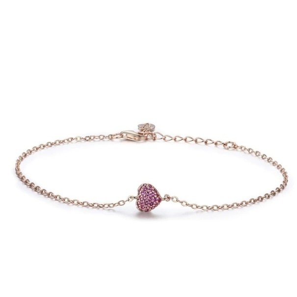 Pulsera de cadena de corazón para mujer P209 1
