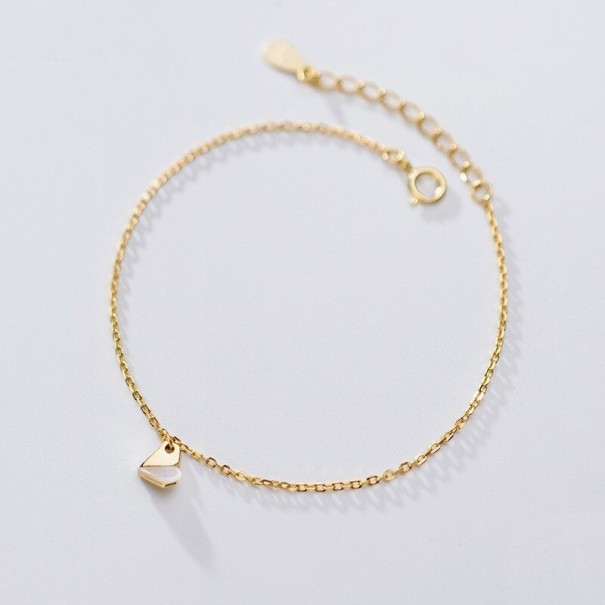 Pulsera de cadena de corazón para mujer P222 1