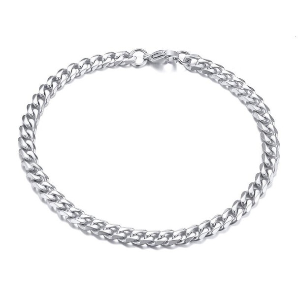 Pulsera de cadena para hombre 21 cm 5 mm 3