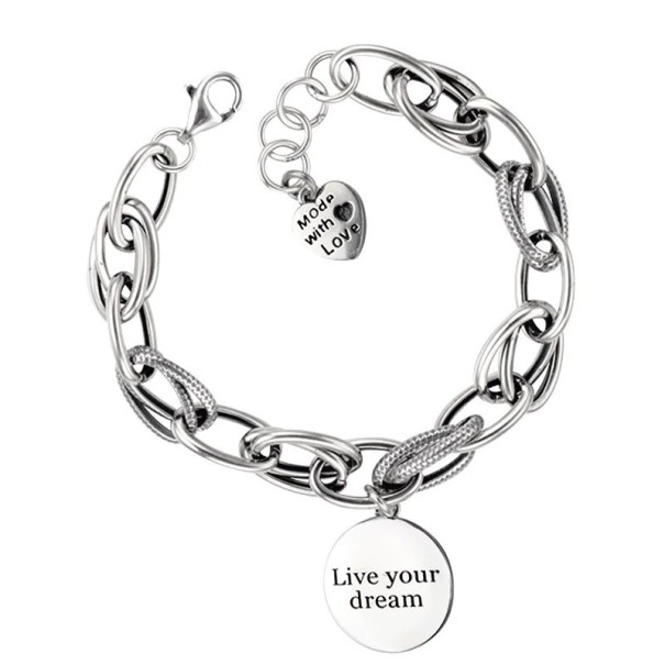 Pulsera de cadena para mujer con colgantes P87 1