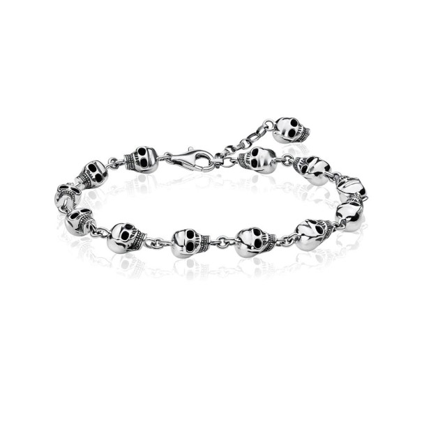 Pulsera de calavera para mujer 1