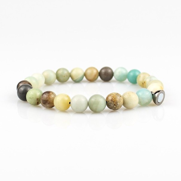 Pulsera de cuentas con imán 17 cm 5